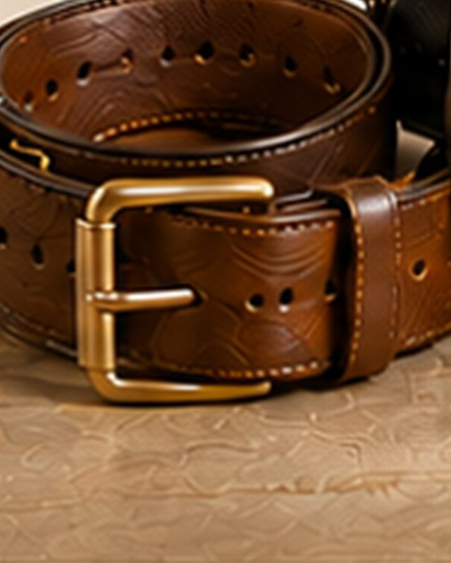 Sample Casual Belt, detail (illustrative image)