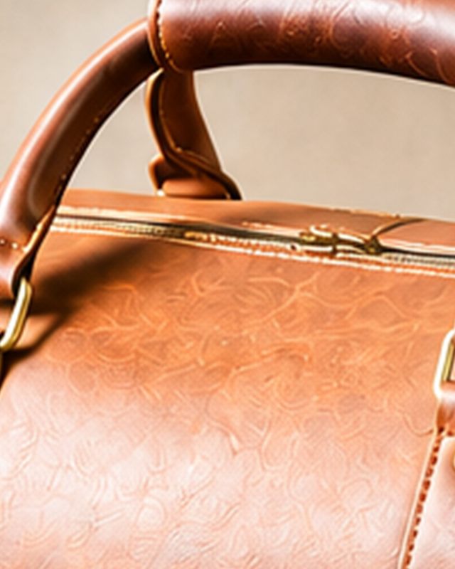 Sample Duffel Bag, detail (illustrative image)