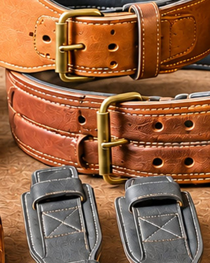 Sample Weightlifting Belt, detail (illustrative image)